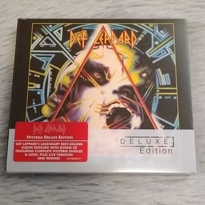 EUC Def Leppard 'Hysteria' Deluxe Edition Double CD